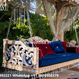 Custom Wooden Swing Design for Premium Home Interiors No-464