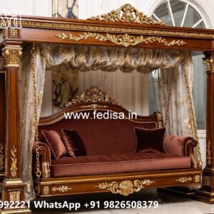 Luxury Teak Wood Swing Design for Elegant Homes No-467