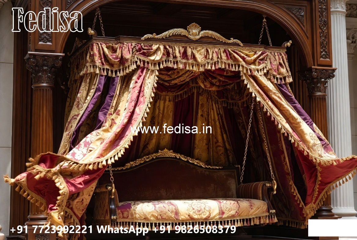 Wooden Swing Design with Classic Traditional Touch No-484