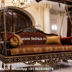 Traditional Wooden Jhula Design for Cultural Home Style No-503