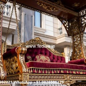 Modern Wooden Swing Design with Contemporary Appeal No-511