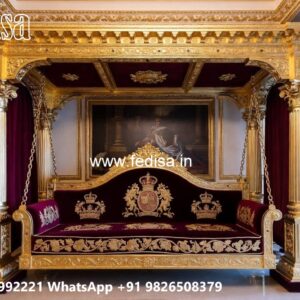 Stylish Wooden Swing Design with Premium Wood Texture No-522