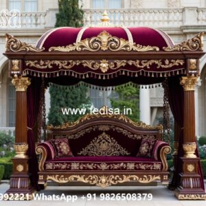Wooden Swing Design for Luxury Lounge Interior Styling No-538