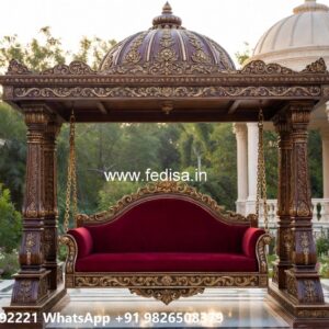 Luxury Swing Design with Artistic Carving Patterns No-561