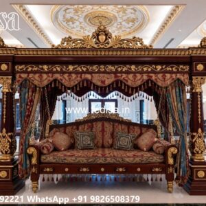 Luxury Swing Design with Rich Teak Wood Texture No-576