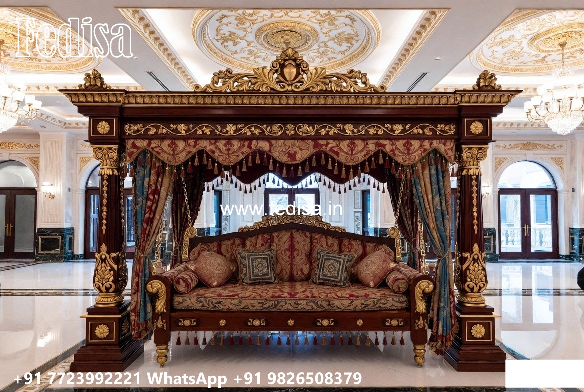 Luxury Swing Design with Rich Teak Wood Texture No-576