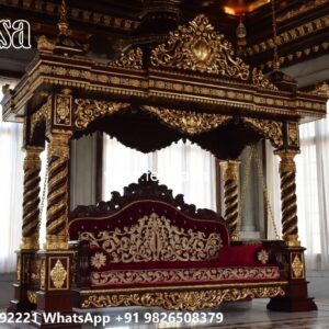 Traditional Luxury Swing Design for Indian Homes No-583