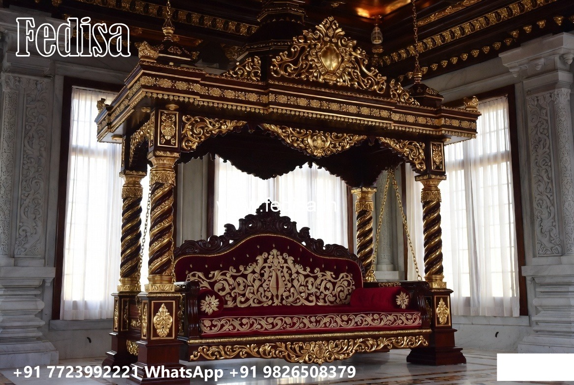 Traditional Luxury Swing Design for Indian Homes No-583
