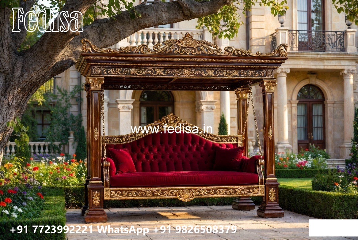 Luxury Swing Design with Elegant Brass Accessories No-594