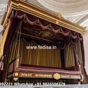 Luxury Swing Design with Beautiful Carved Backrest No-596