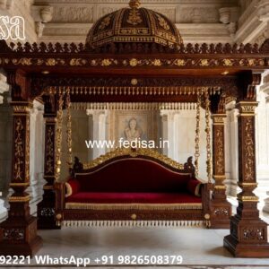 Luxury Swing Design with Traditional Wooden Craft Style No-605