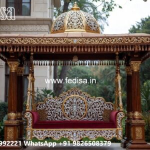 Luxury Swing Design with Decorative Cushion Arrangement No-620