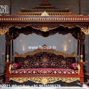 Luxury Swing Design with Artistic Floral Engraving No-622