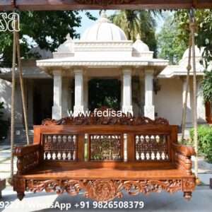 Luxury Swing Design with Elegant Wooden Craftsmanship No-625