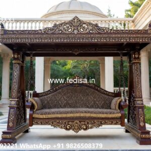 Luxury Swing Design with Decorative Brass Detailing No-647