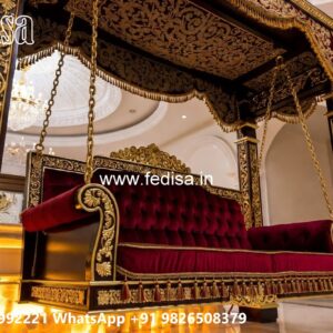 Indoor Classic Swing Design with Rich Wooden Finish No-733