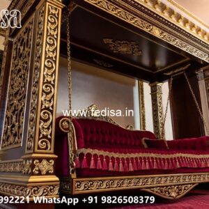 Royal Swing Design with Artistic Wooden Detailing No-773