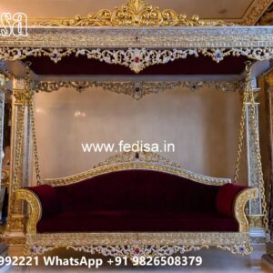 Traditional Royal Swing Design for Indian Home Interiors No-775