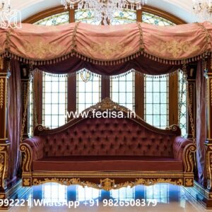 Beautiful Wood Carving Swing Design with Antique Charm No-864