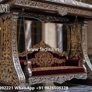 Wood Carving Swing Design with Premium Heritage Craftsmanship No-875