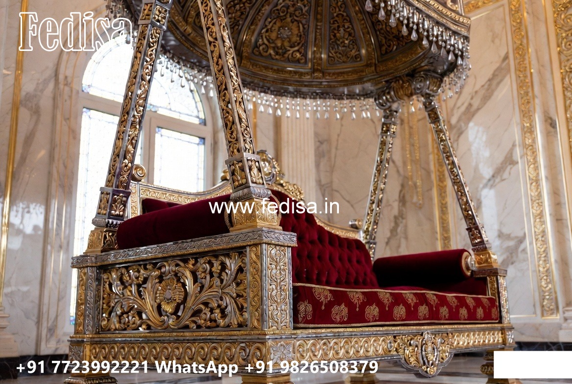 Premium Wood Carving Swing Design for Luxury Hall Decor No-896