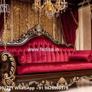 Luxury Wood Carving Swing Design for Sophisticated Home Interiors No-900