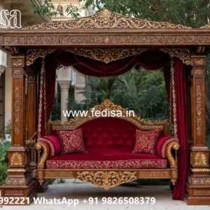 Luxury Wooden Swing Design Ideas for Elegant Home Interiors No-901