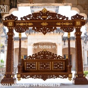 Premium Wooden Swing Design for Balcony and Garden No-905