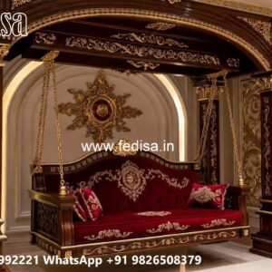 Contemporary Wooden Swing Design for Apartment Living No-916