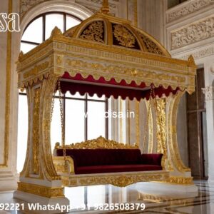 Luxury Handcrafted Wooden Swing Design for Living Room No-923