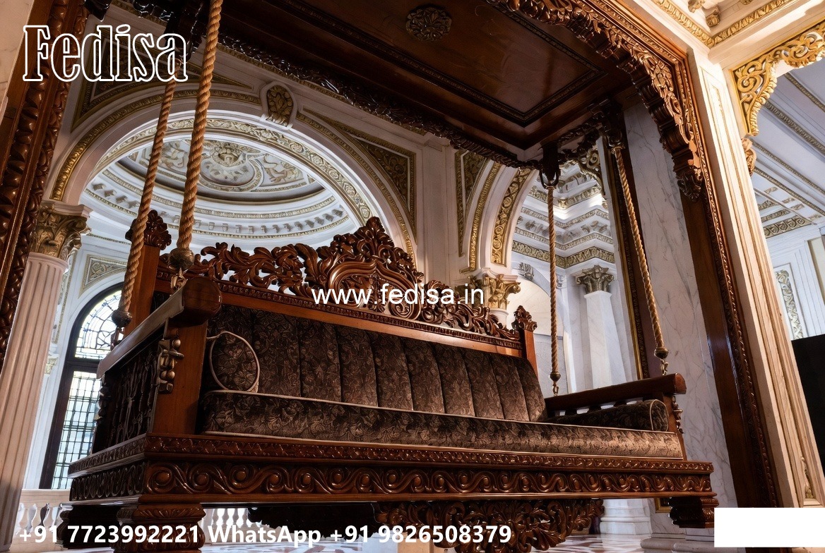 Luxury Wooden Jhula Design for Hall Interior Styling No-933