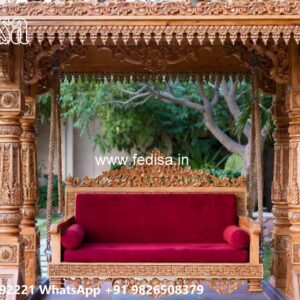 Wooden Swing Design with Classic Traditional Touch No-934