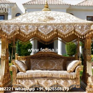 Modern Wooden Swing Design with Sleek Finishing Style No-945