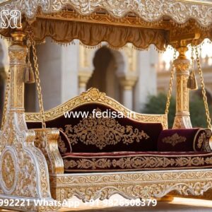 Contemporary Wooden Swing Design for Stylish Living Room No-949