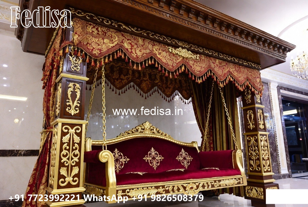Traditional Wooden Jhula Design for Cultural Home Style No-953