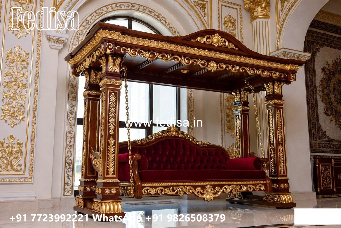 Wooden Swing Design with Classic Heritage Appearance No-973