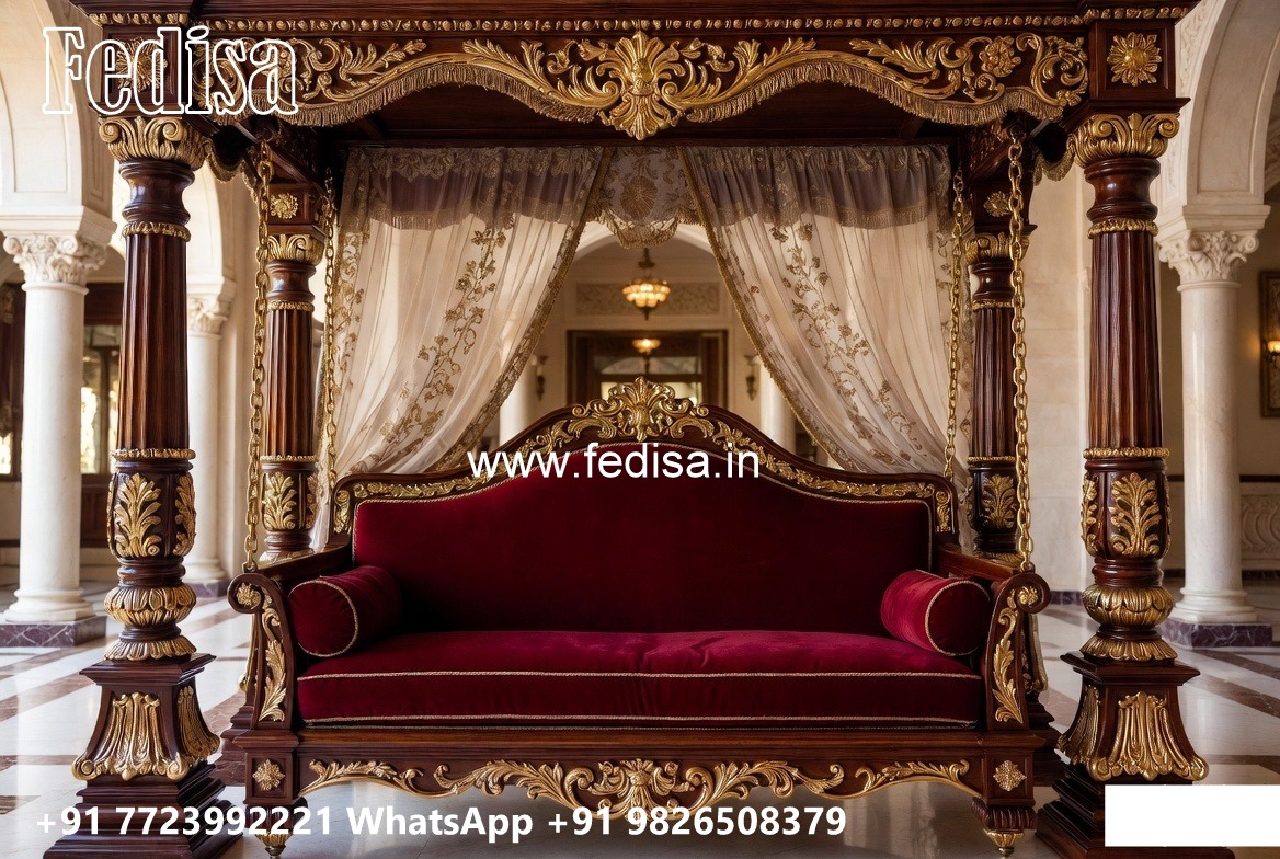 Modern Luxury Wooden Swing Design for Villas No-977