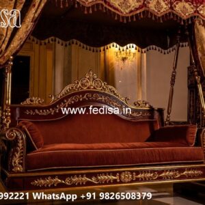 Wooden Swing Design for Comfortable Indoor Seating No-979