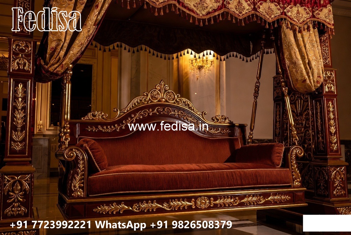 Wooden Swing Design for Comfortable Indoor Seating No-979