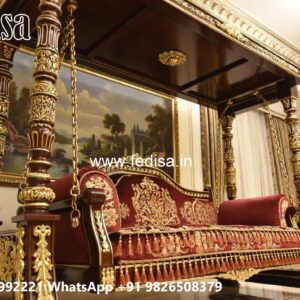Wooden Swing Design with Rich Traditional Craftsmanship No-985