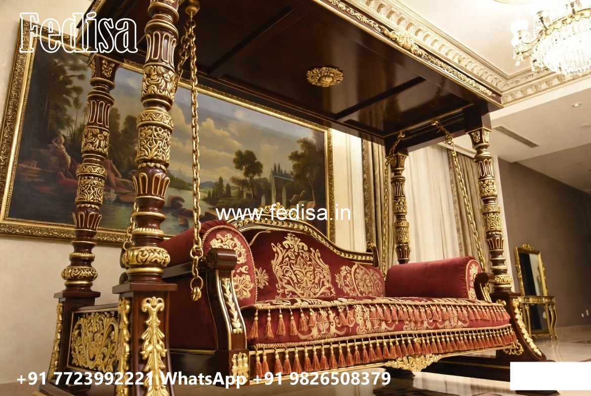 Wooden Swing Design with Rich Traditional Craftsmanship No-985