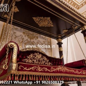 Wooden Swing Design for Luxury Lounge Interior Styling No-988