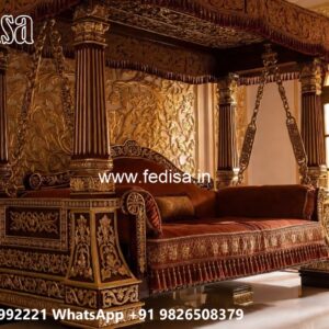 Wooden Swing Design for Artistic Home Interior Beauty No-998