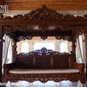 Wooden Swing Design with Luxury Teak Wood Finish No-999