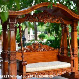 Luxury Swing Design with Decorative Floral Carvings No-1022