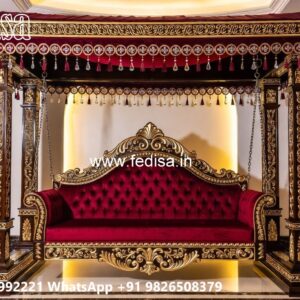 Luxury Swing Design for Stylish Balcony Seating Area No-1038