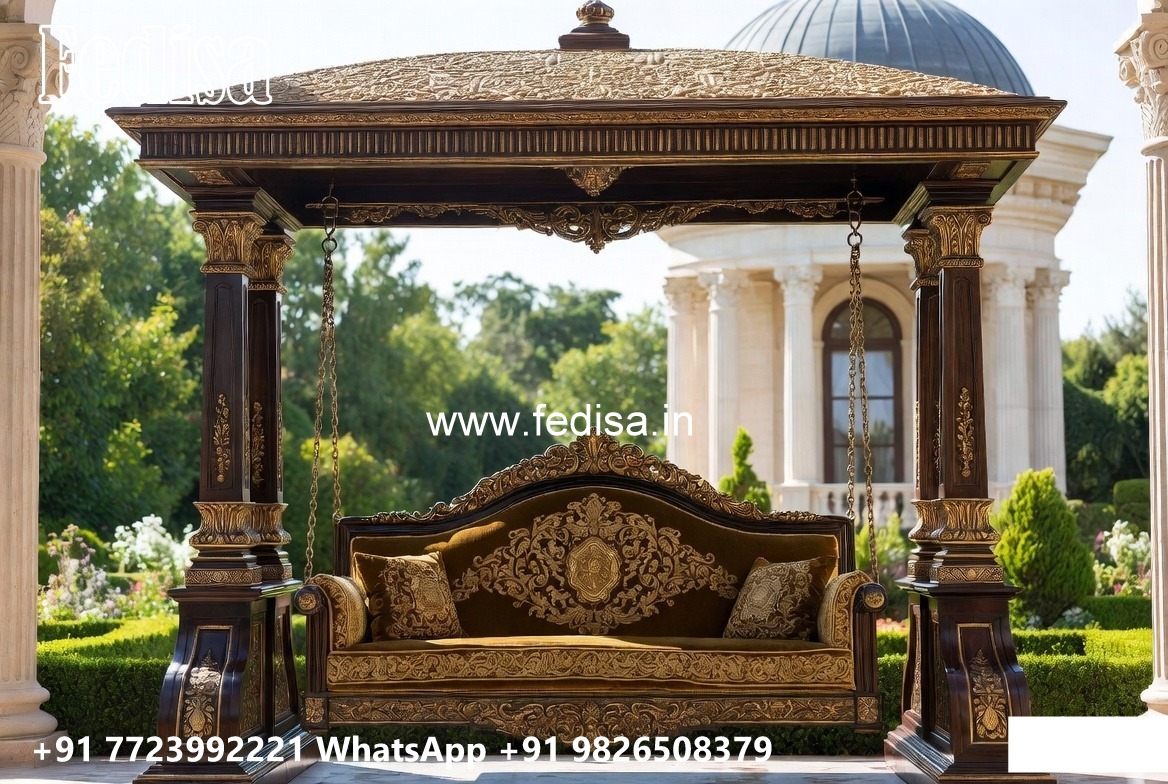 Luxury Swing Design with Stylish Decorative Cushions No-1057