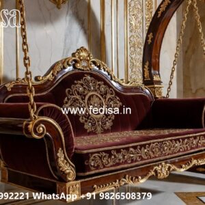 Luxury Swing Design with Decorative Brass Detailing No-1097