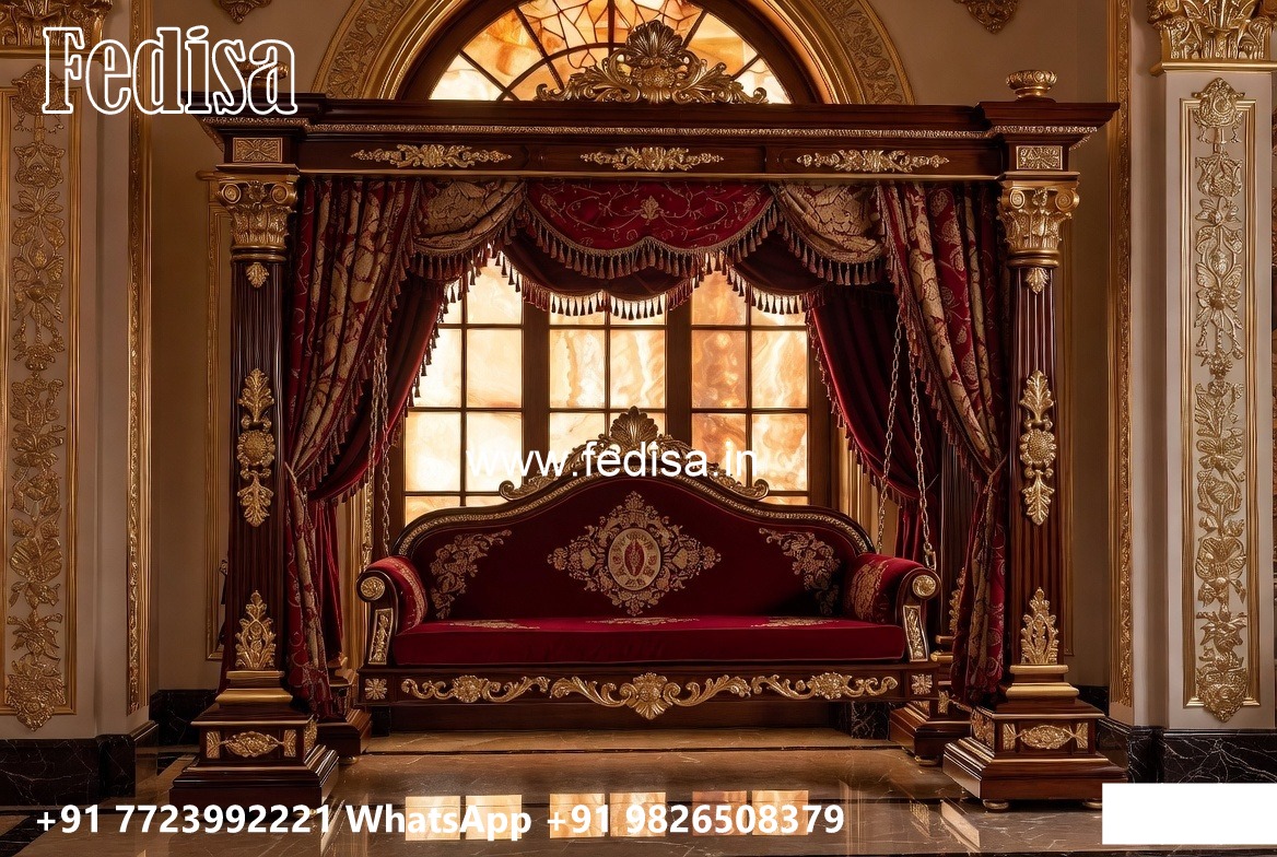 Classic Swing Design with Decorative Wooden Patterns No-1144