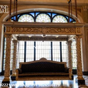 Classic Swing Design with Vintage Wooden Finish No-1172